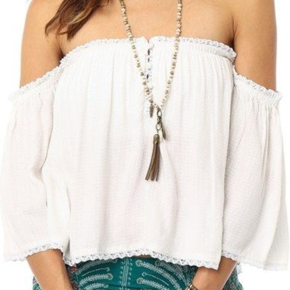 O'Neill | Justina Off The Shoulder Peasant Top